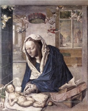  Panneau Tableaux - Le panneau central du retable de Dresde Nothern Renaissance Albrecht Dürer
